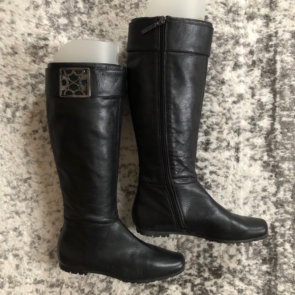 Calvin Klein - Leather Boots - Picture 2 of 12